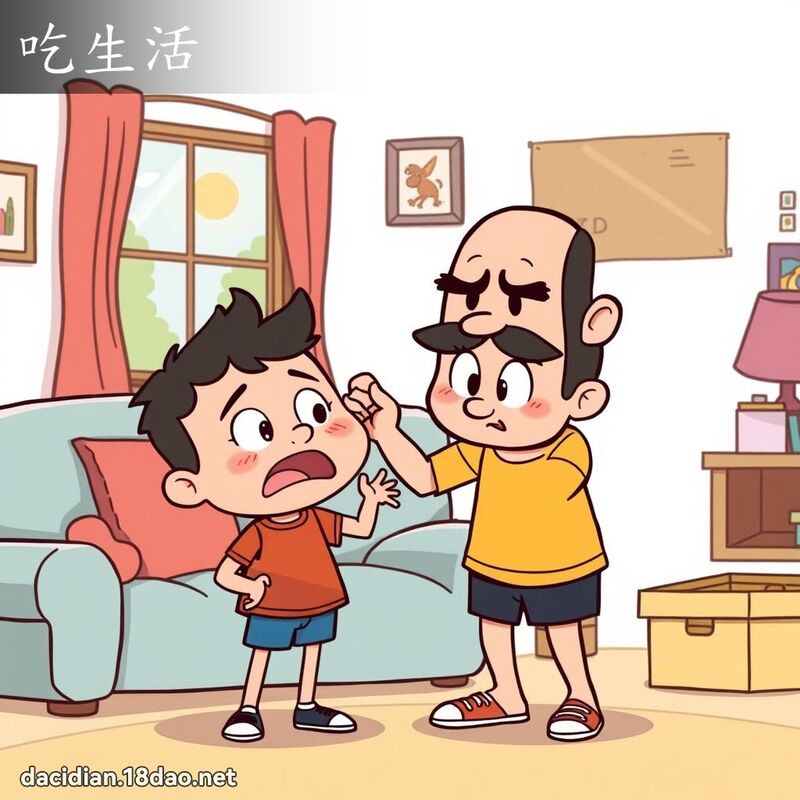 吃生活 - 国语大辞典配图