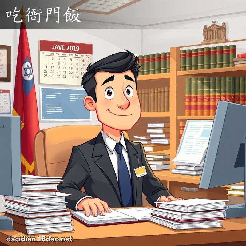 吃衙门饭 - 国语大辞典配图