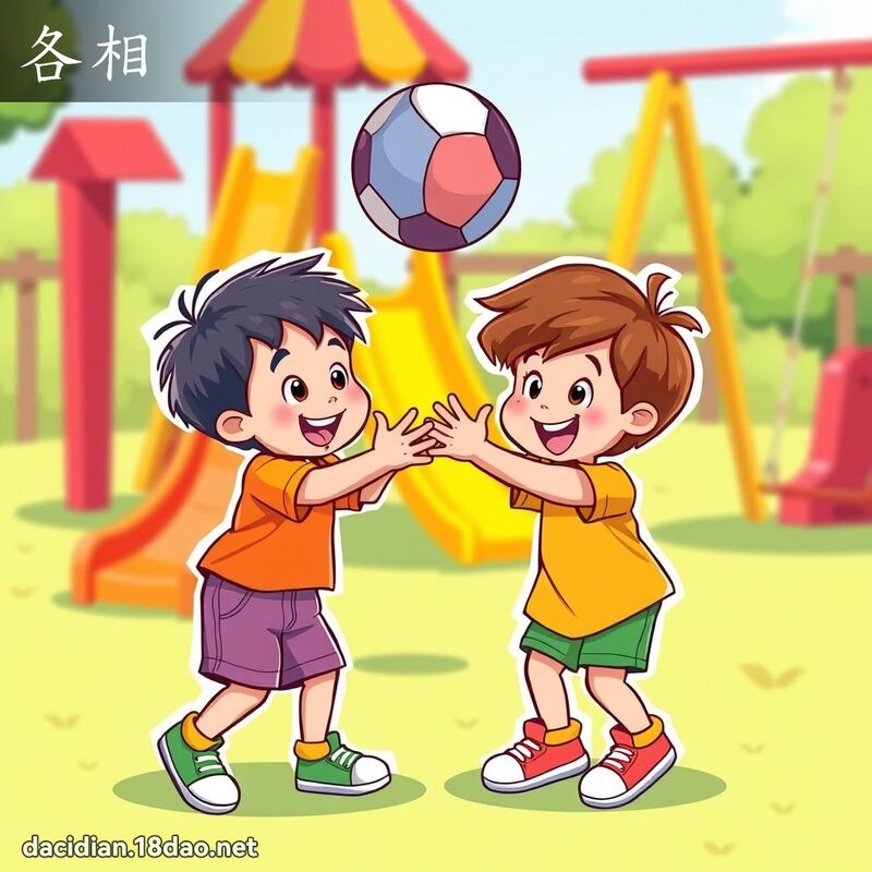 各相 - 國語大辭典配圖