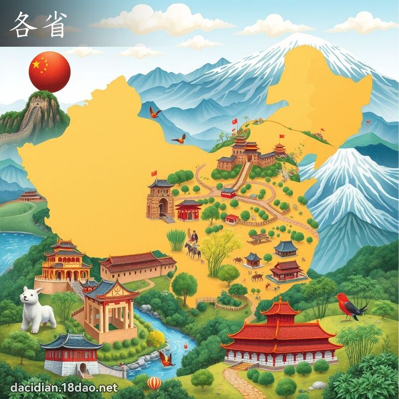 各省 - 國語大辭典配圖