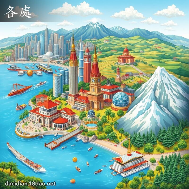 各处 - 国语大辞典配图