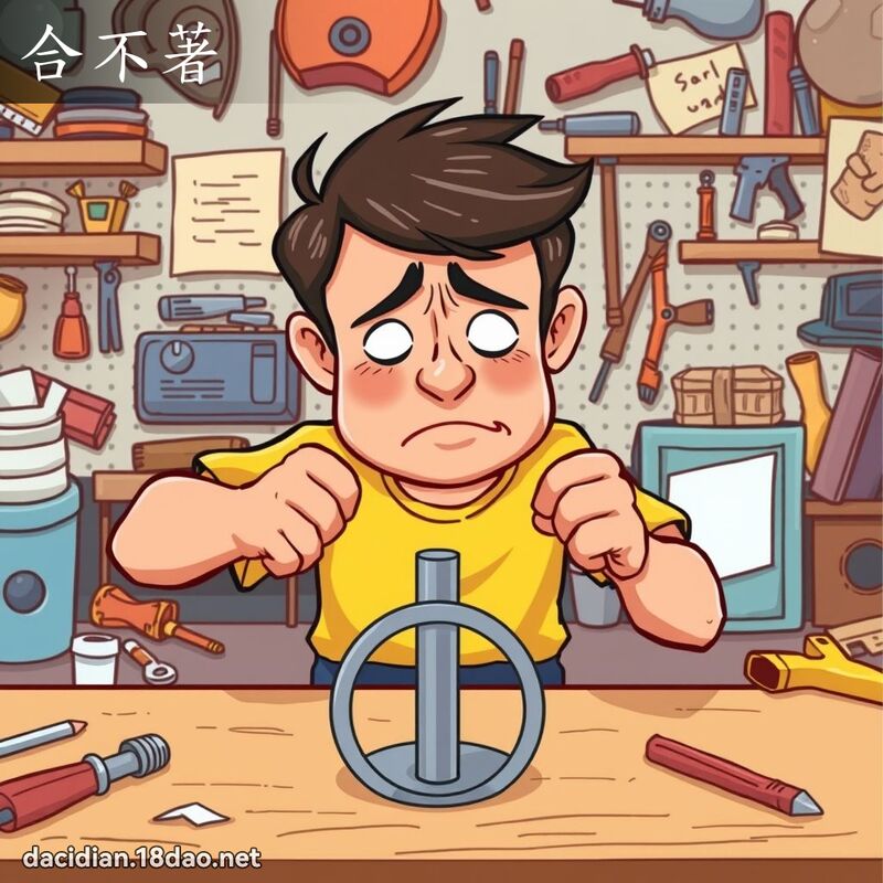 合不著 - 國語大辭典配圖