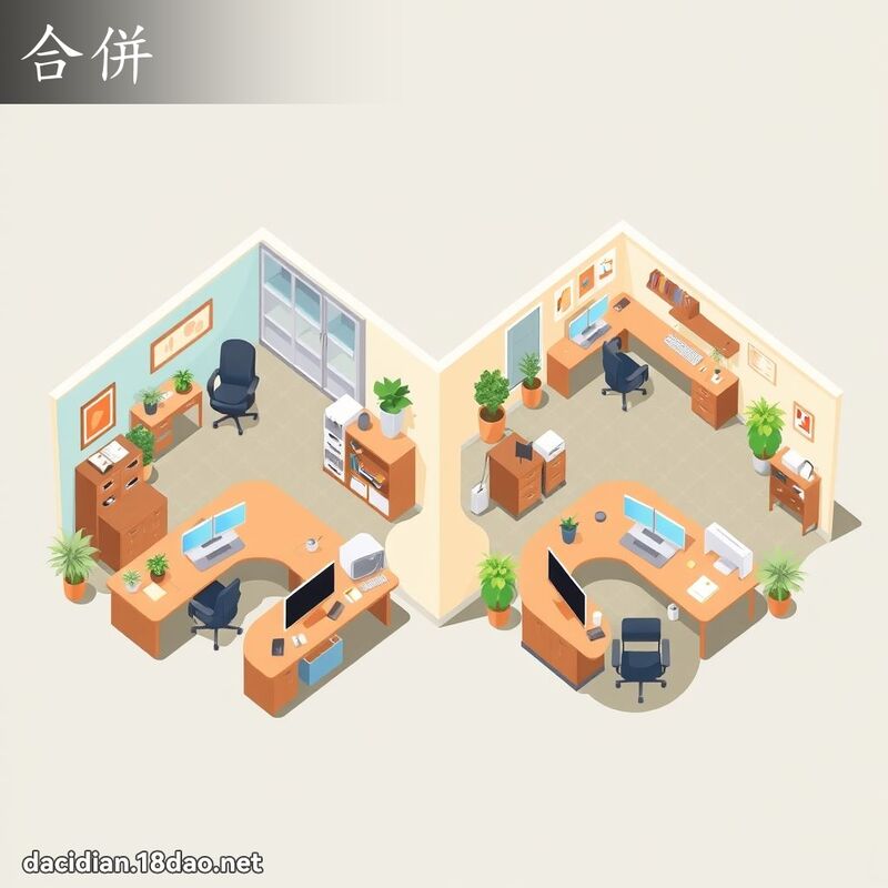 合併 - 國語大辭典配圖