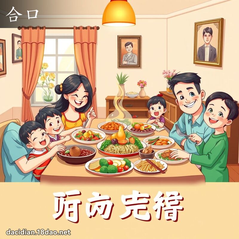 合口 - 国语大辞典配图