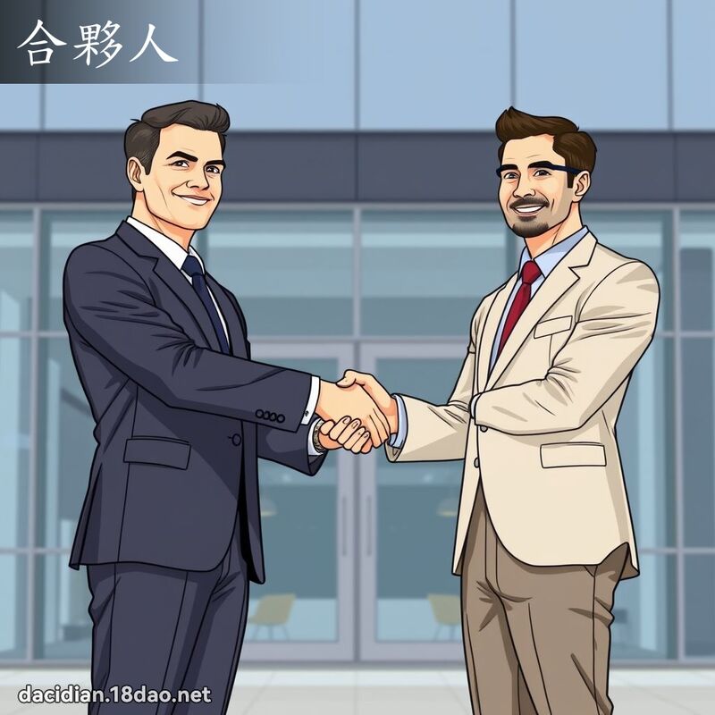 合夥人 - 國語大辭典配圖