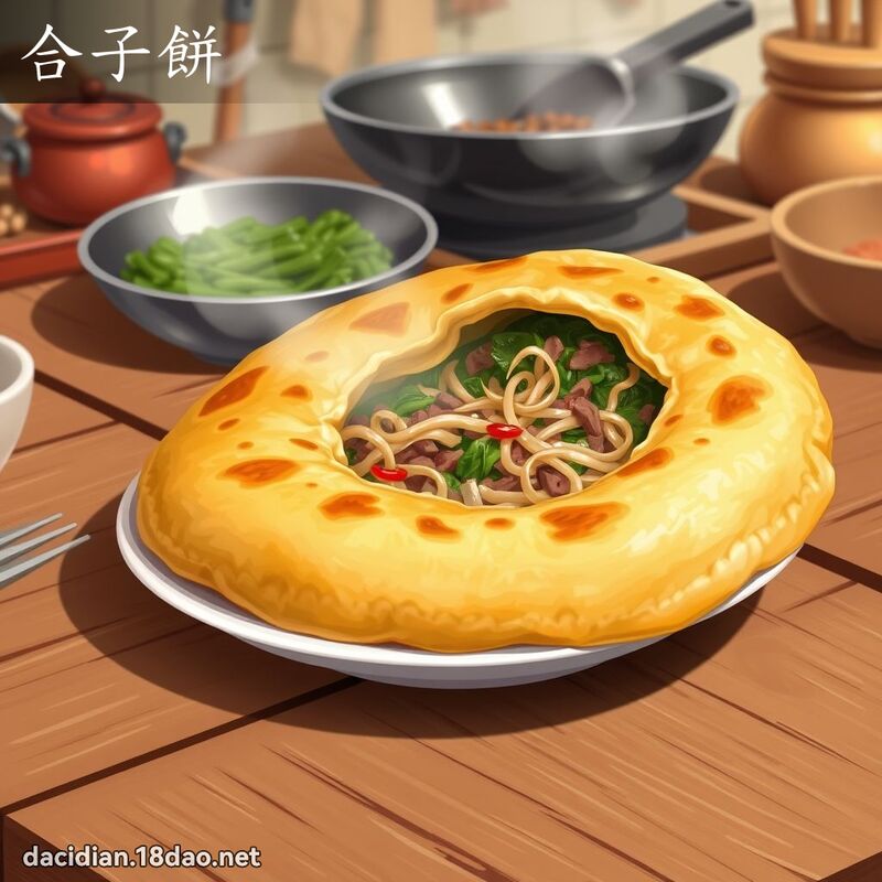 合子餅 - 國語大辭典配圖
