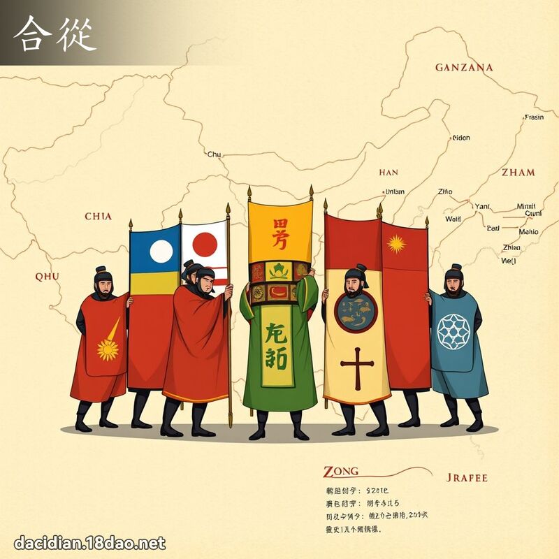 合從 - 國語大辭典配圖