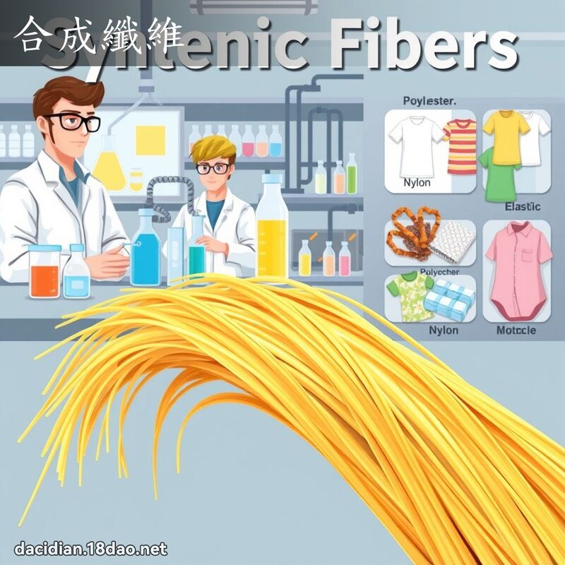 合成纖維 - 國語大辭典配圖