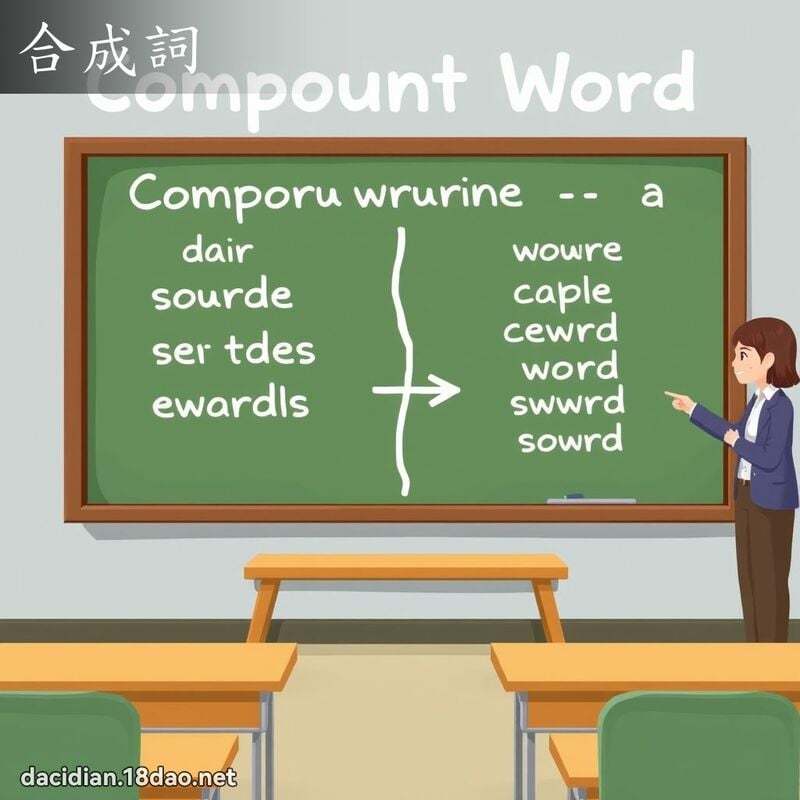合成詞 - 國語大辭典配圖