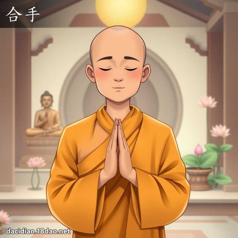 合手 - 國語大辭典配圖