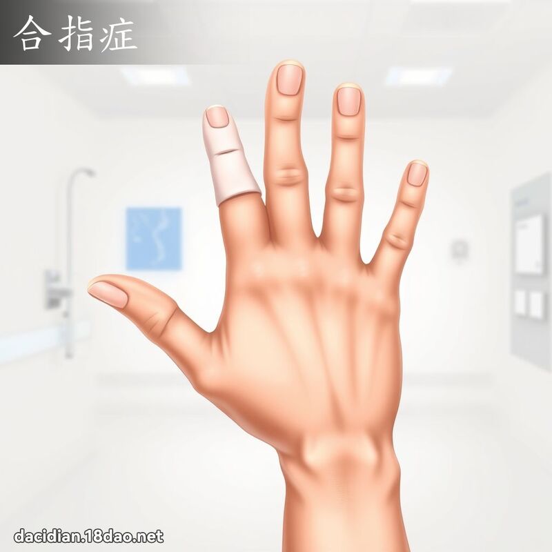 合指症 - 国语大辞典配图
