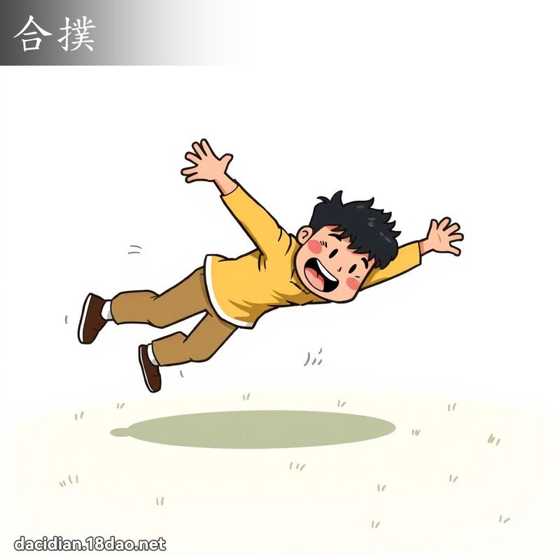 合撲 - 國語大辭典配圖