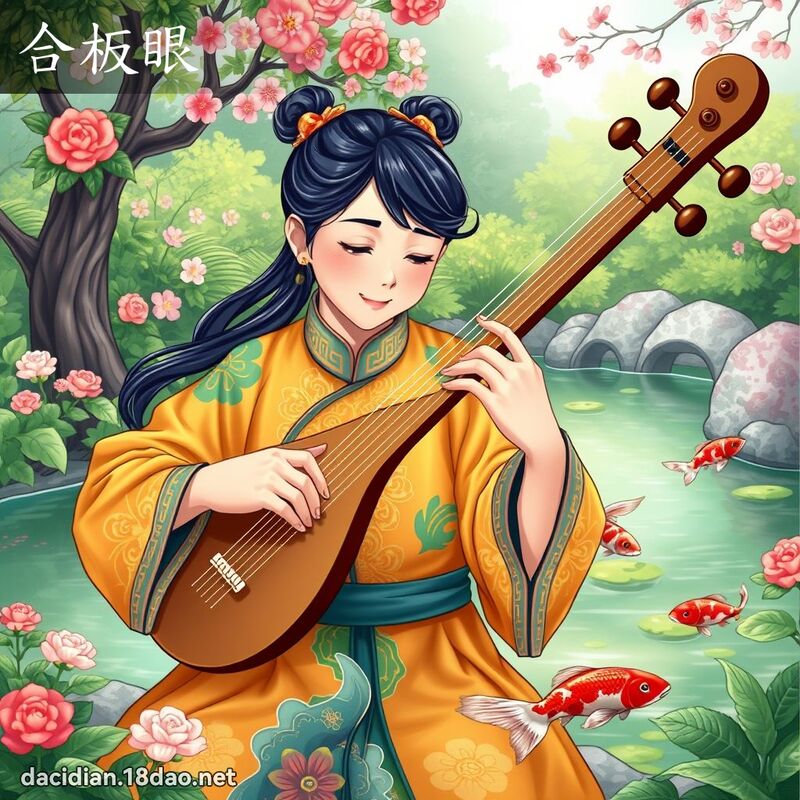 合板眼 - 國語大辭典配圖