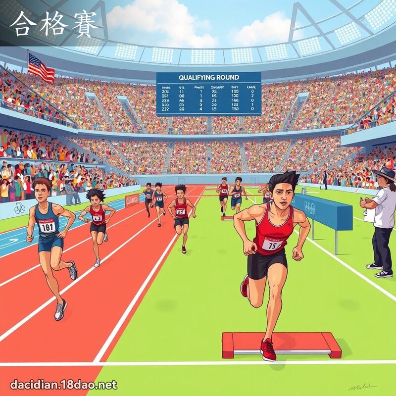合格賽 - 國語大辭典配圖