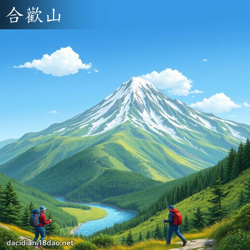 合歡山 - 國語大辭典配圖