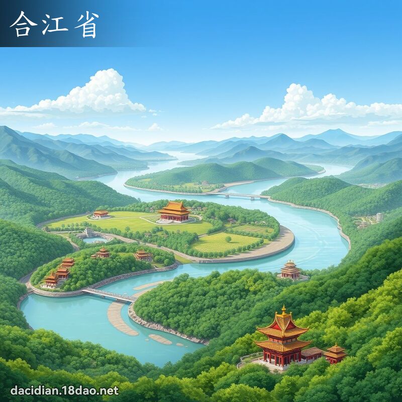 合江省 - 國語大辭典配圖