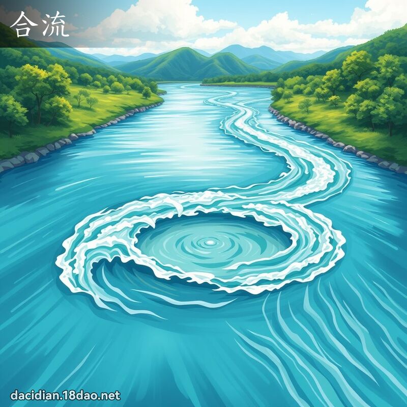 合流 - 國語大辭典配圖