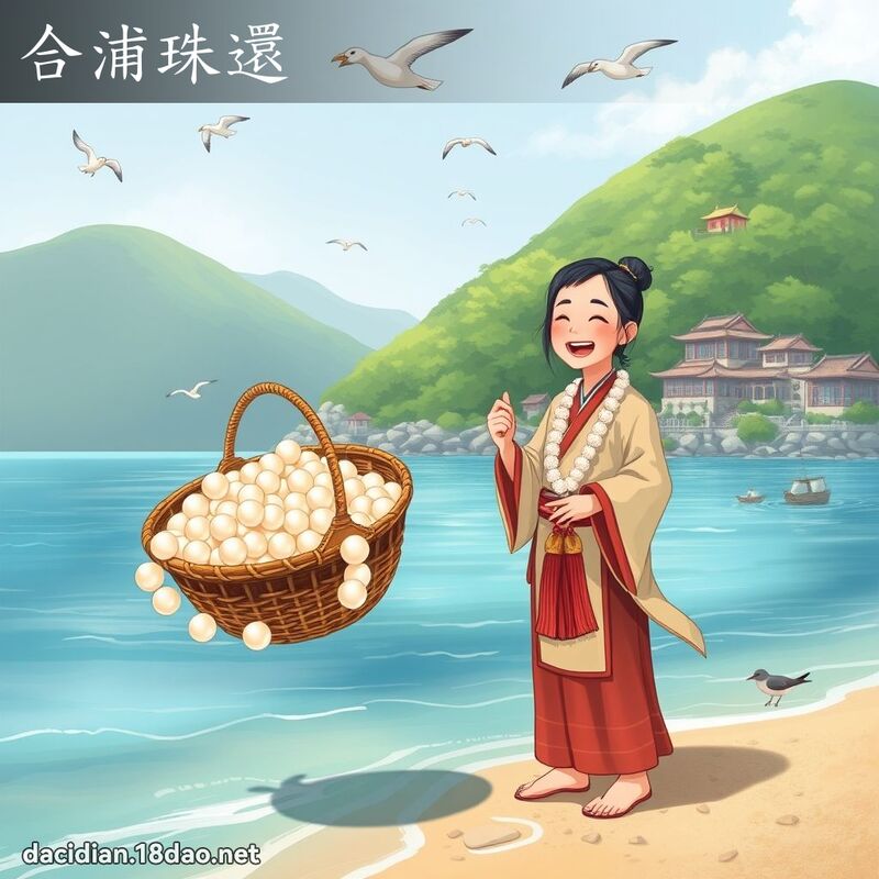 合浦珠还 - 国语大辞典配图
