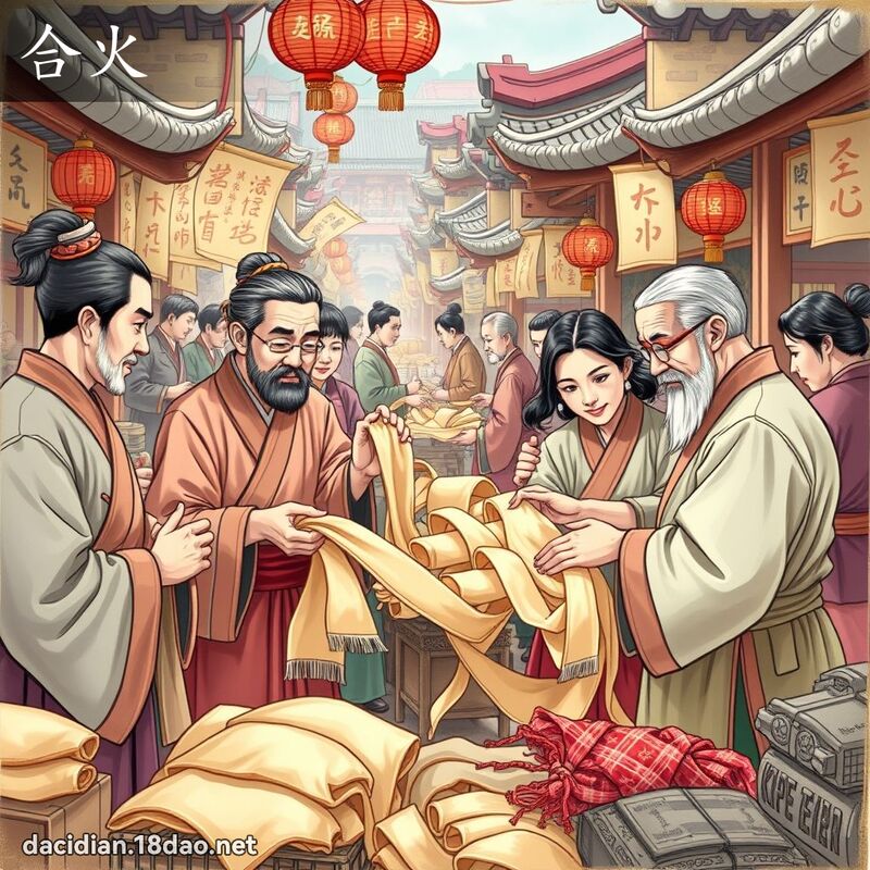 合火 - 国语大辞典配图