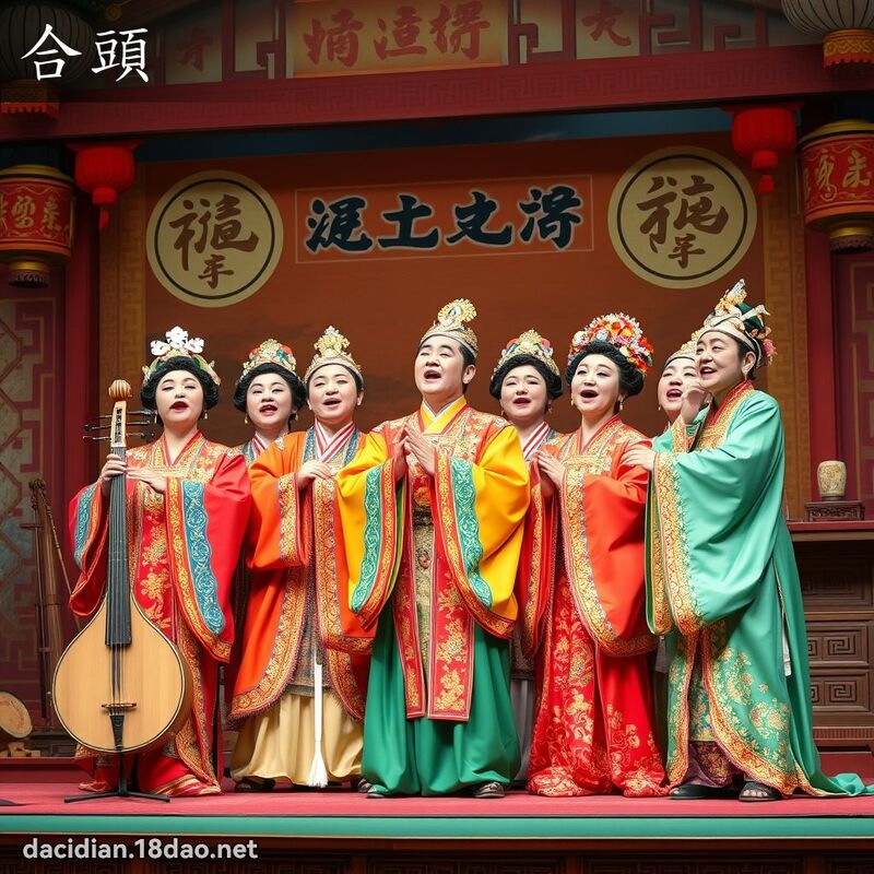 合頭 - 國語大辭典配圖