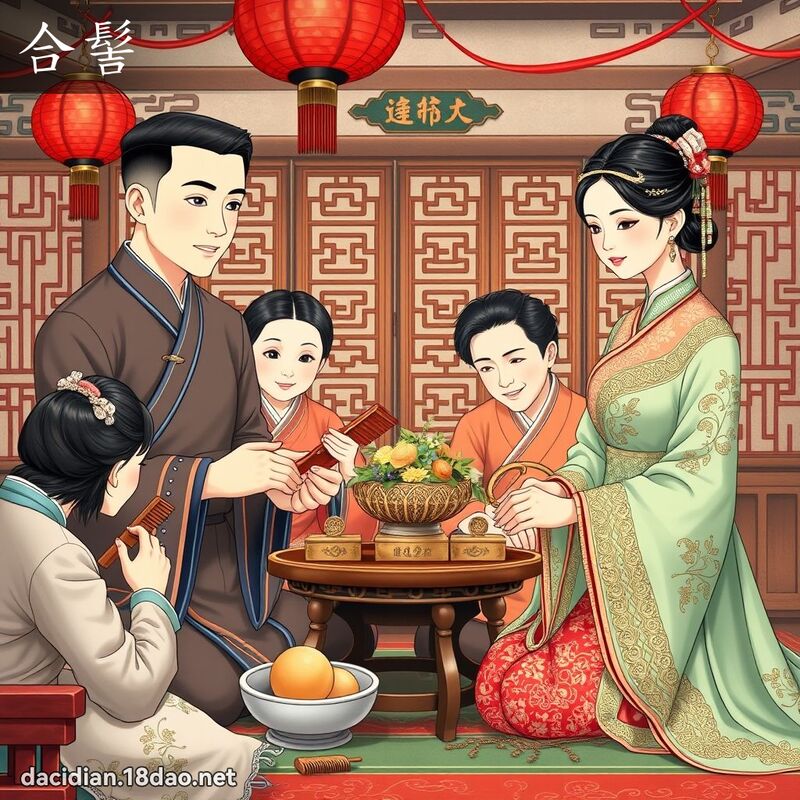 合髻 - 国语大辞典配图