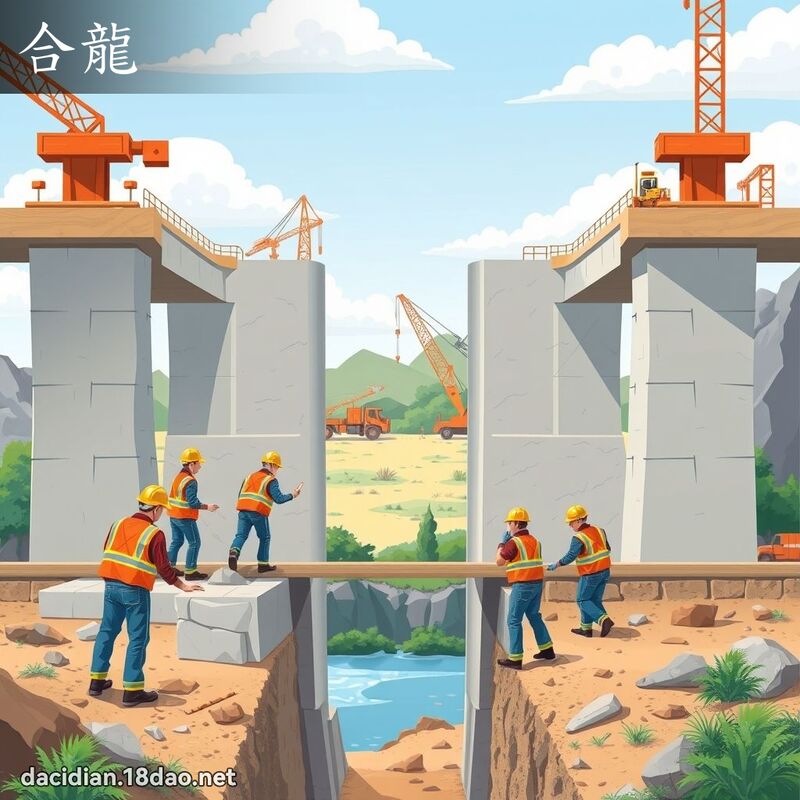 合龙 - 国语大辞典配图
