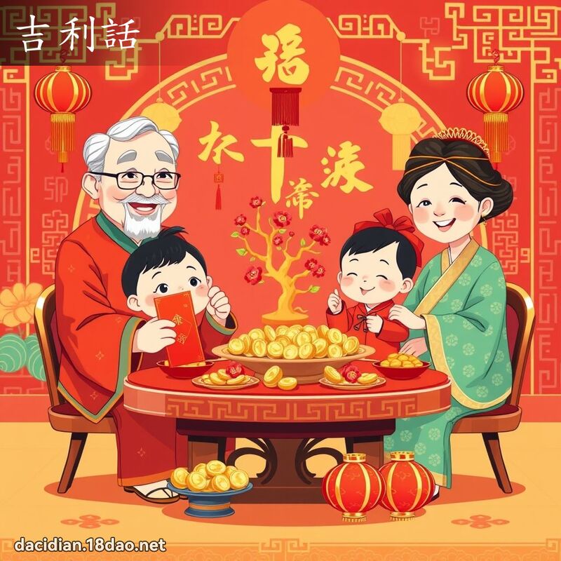 吉利话 - 国语大辞典配图