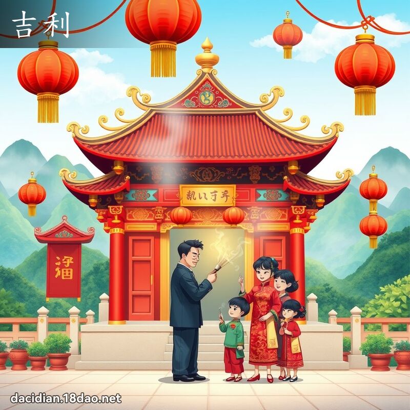 吉利 - 国语大辞典配图