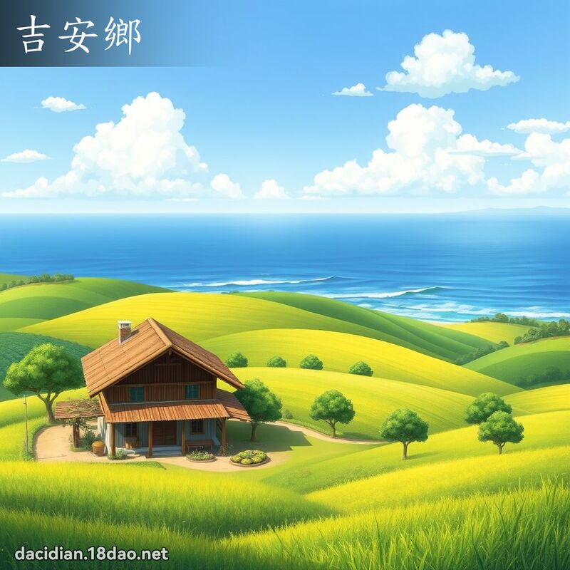 吉安鄉 - 國語大辭典配圖