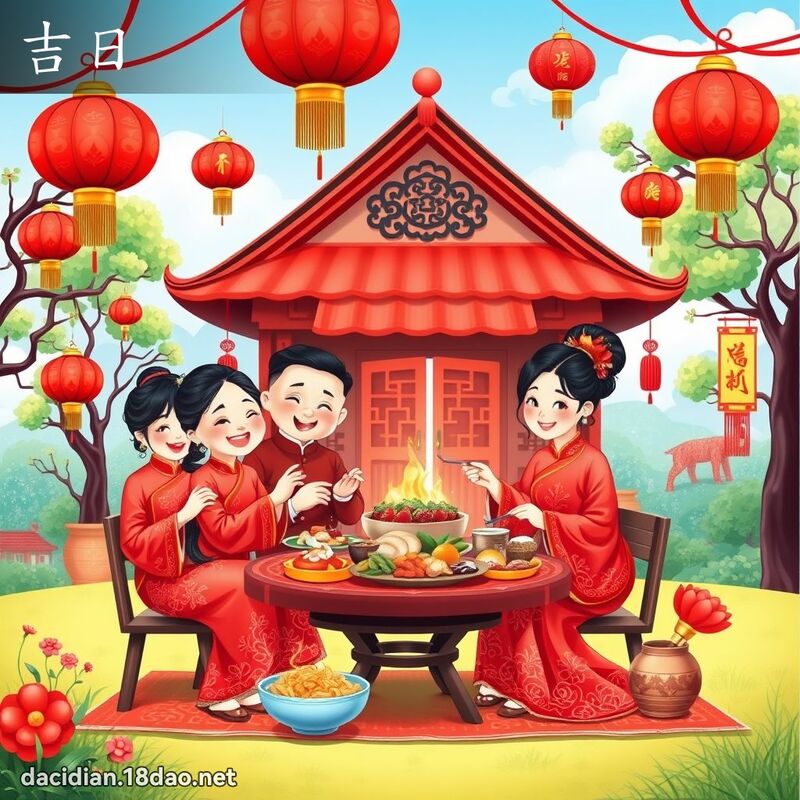 吉日 - 國語大辭典配圖