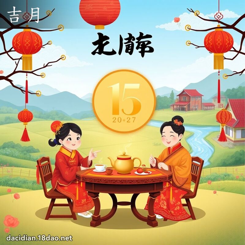 吉月 - 國語大辭典配圖