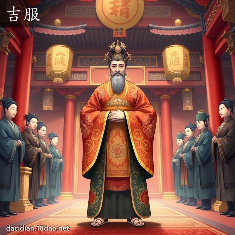 吉服 - 國語大辭典配圖