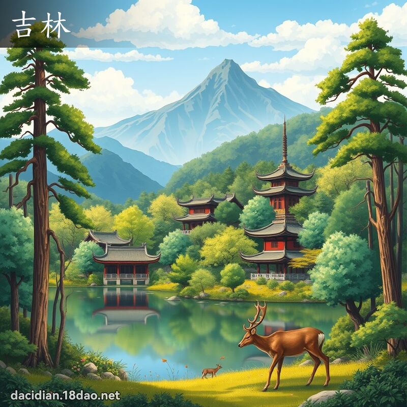 吉林 - 国语大辞典配图