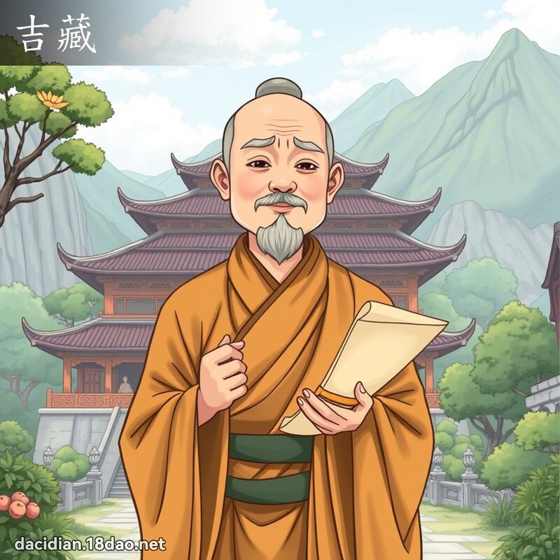 吉藏 - 国语大辞典配图