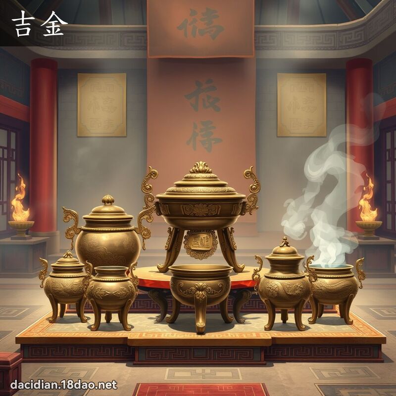 吉金 - 国语大辞典配图