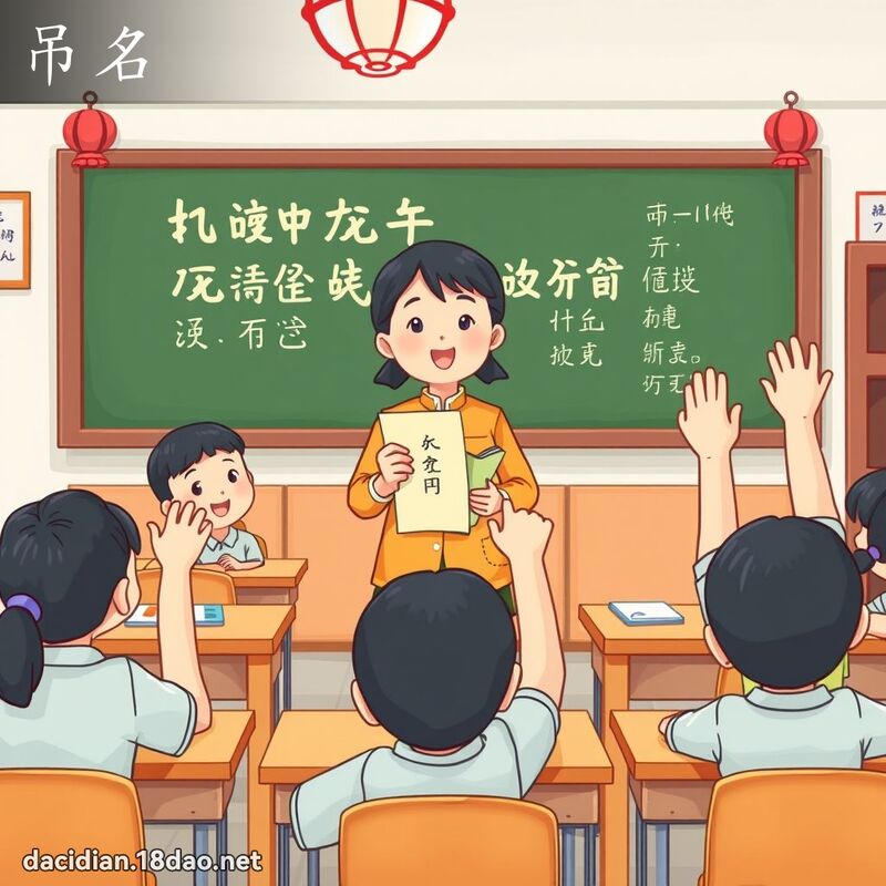 吊名 - 国语大辞典配图