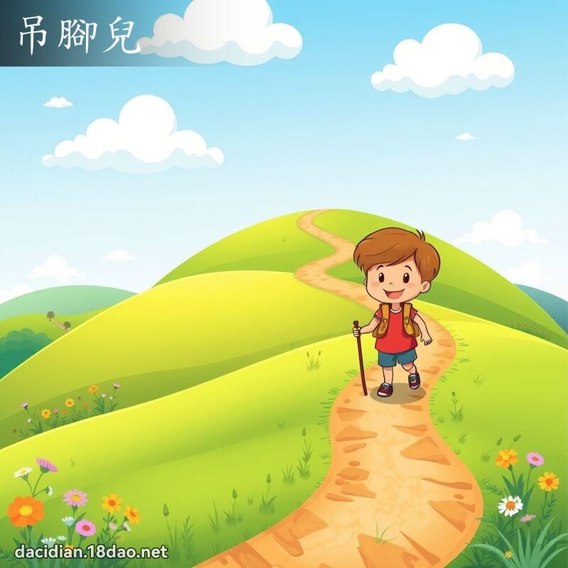 吊脚儿 - 国语大辞典配图