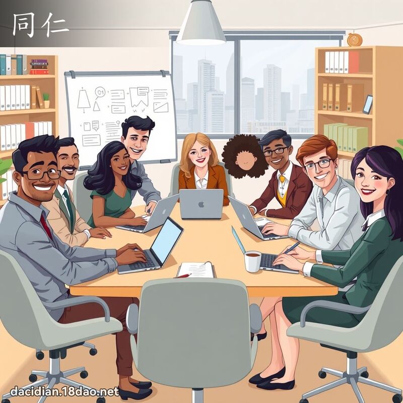 同仁 - 国语大辞典配图