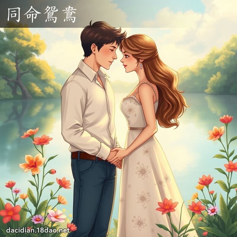 同命鴛鴦 - 國語大辭典配圖