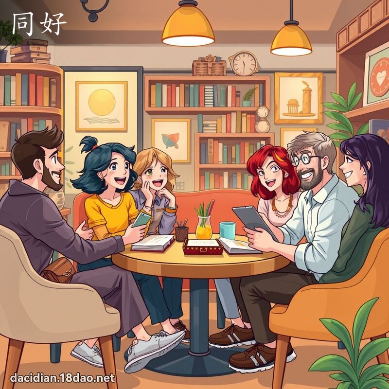 同好 - 國語大辭典配圖