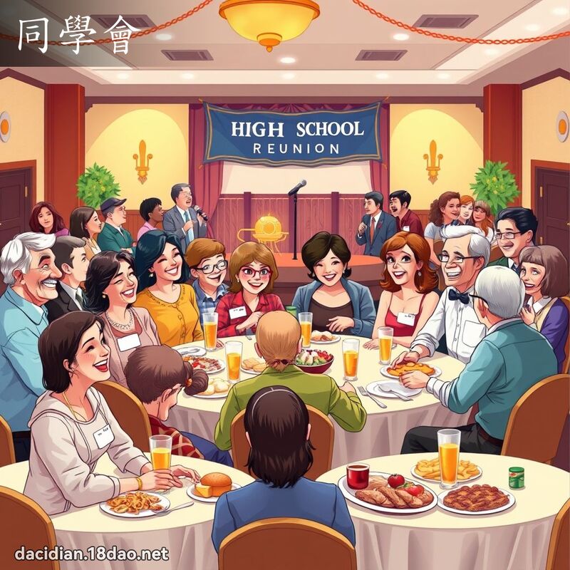 同學會 - 國語大辭典配圖