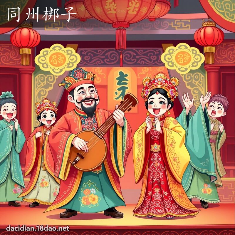 同州梆子 - 國語大辭典配圖