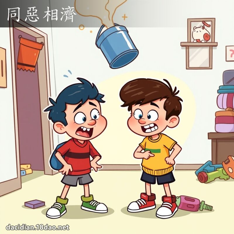 同惡相濟 - 國語大辭典配圖