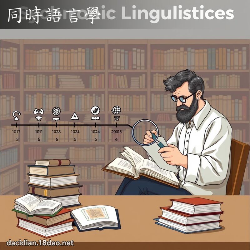 同时语言学 - 国语大辞典配图