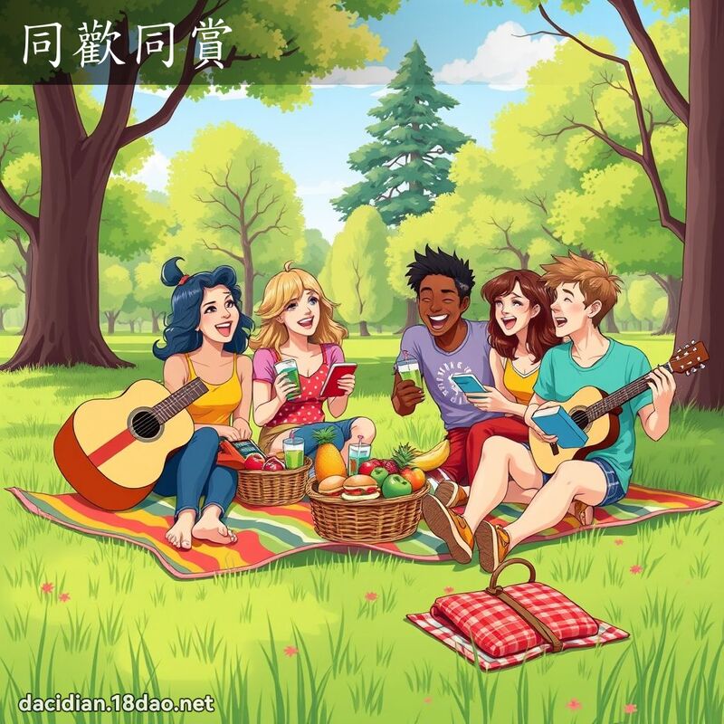 同欢同赏 - 国语大辞典配图