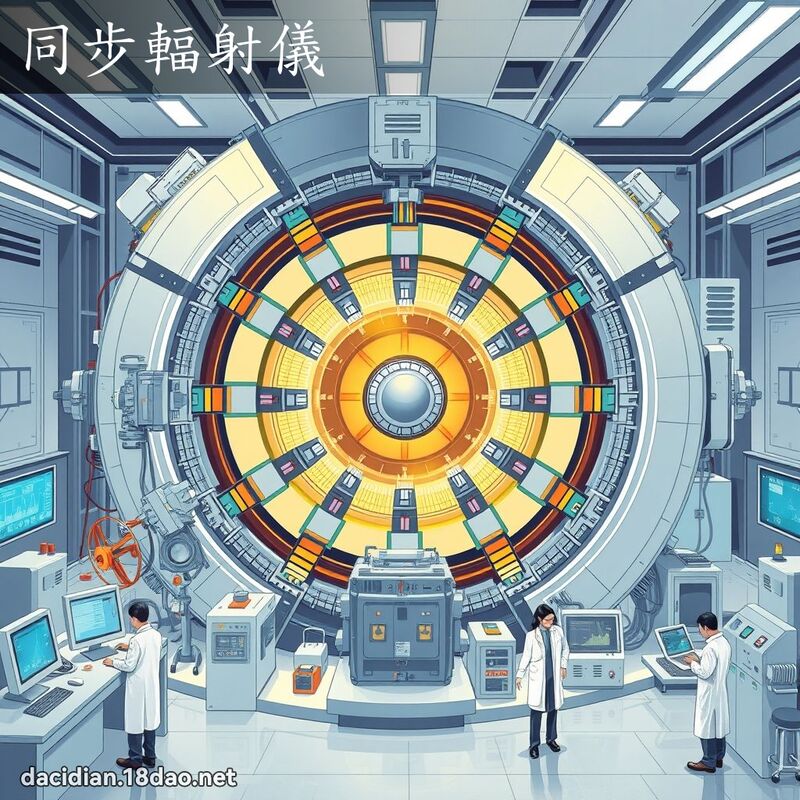 同步辐射仪 - 国语大辞典配图