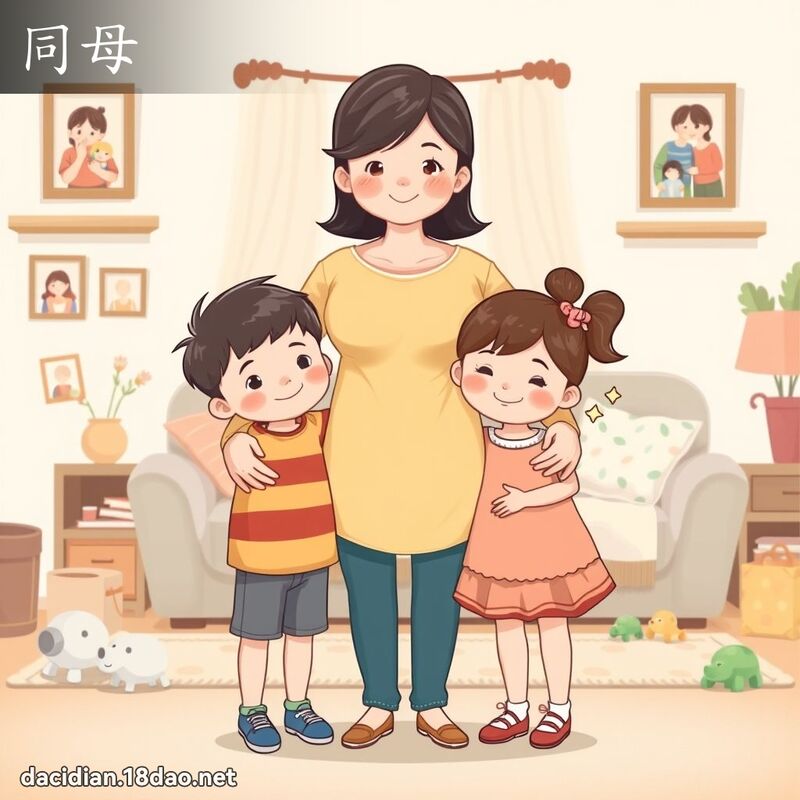 同母 - 國語大辭典配圖