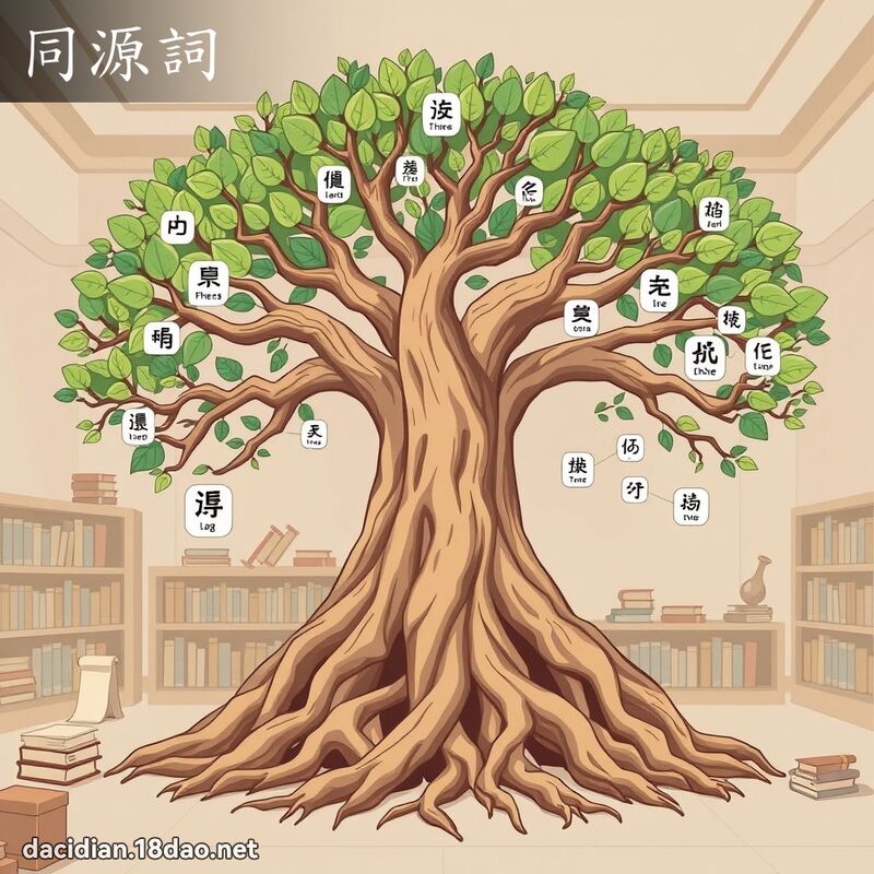 同源词 - 国语大辞典配图