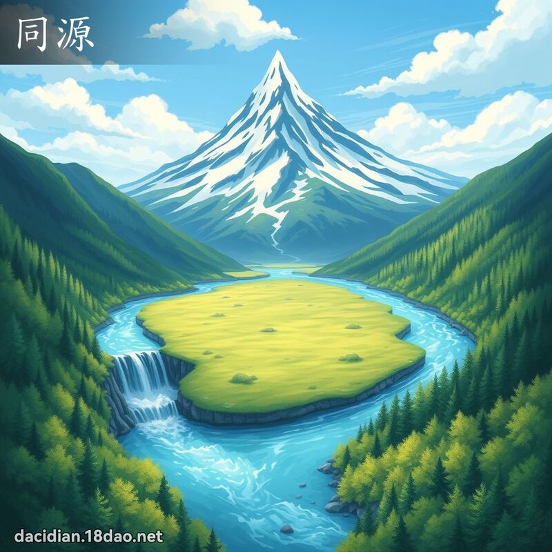 同源 - 国语大辞典配图