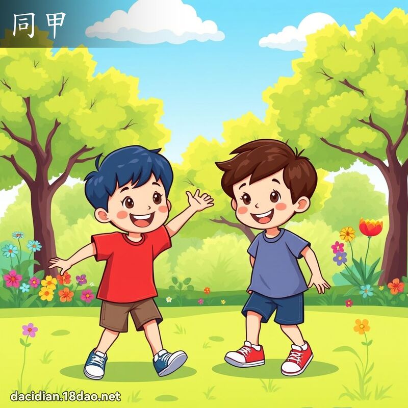 同甲 - 国语大辞典配图